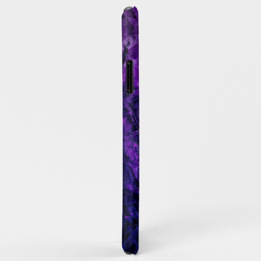 Paars Abstract glam-patroon Case-Mate iPhone Case (Achterkant/rechts)