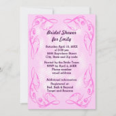 Paars Abstract grensgebied Vrijgezellenfeest uitno Kaart (Voorkant)