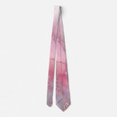 Paars abstract met glitter stropdas (Achterkant)