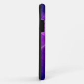Paars abstract mozaïekstralerlicht Case-Mate iPhone case (Achterkant/rechts)