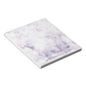 Paars Abstract Notitieblok (Schuin)