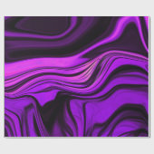 Paars abstract ontwerp cadeaupapier (Vlak)