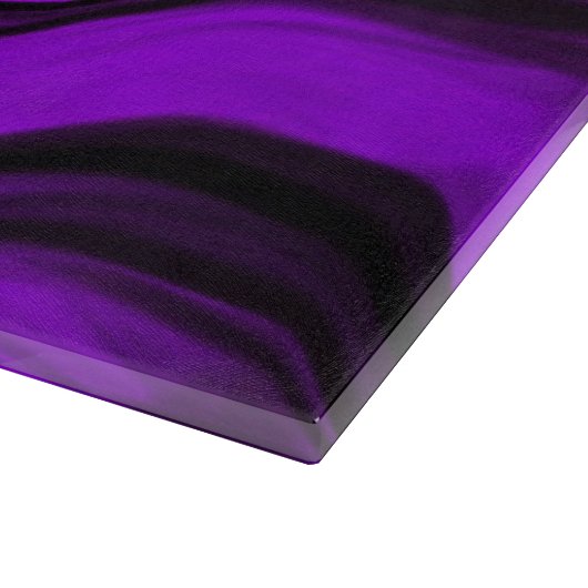 Paars abstract ontwerp snijplank (Hoek)