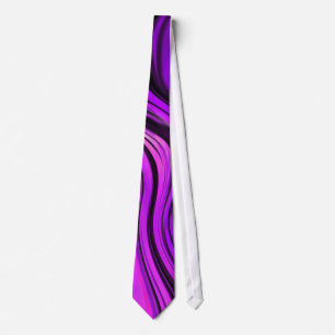 Paars abstract ontwerp stropdas