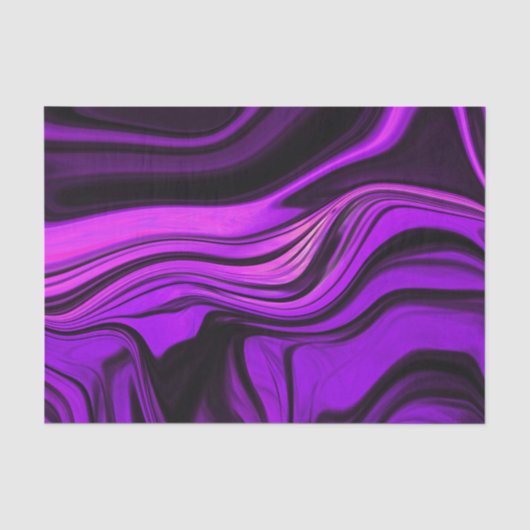 Paars abstract ontwerp tissuepapier (Voorkant)