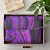 Paars abstract ontwerp tissuepapier (Geschenk)