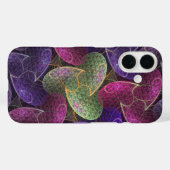 Paars Abstract Patroon Infinite Wish Case-Mate iPhone Case (Achterkant (horizontaal))