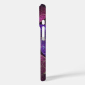 Paars Abstract Patroon Infinite Wish Case-Mate iPhone Case (Achterkant / Links)