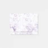 Paars Abstract Post-it® Notes (Voorkant)