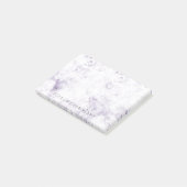 Paars Abstract Post-it® Notes (Schuin)