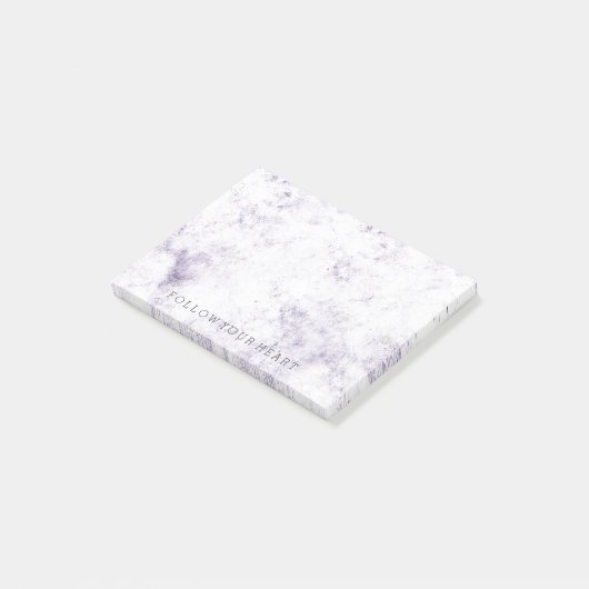 Paars Abstract Post-it® Notes (Schuin)