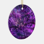 Paars Abstract Sterrenstelsel Ornament (Rechts)