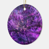 Paars Abstract Sterrenstelsel Ornament (Links)
