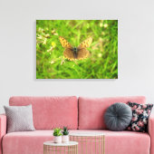 Paars afgedekte koper-botercanvas canvas afdruk (Insitu (Woonkamer))