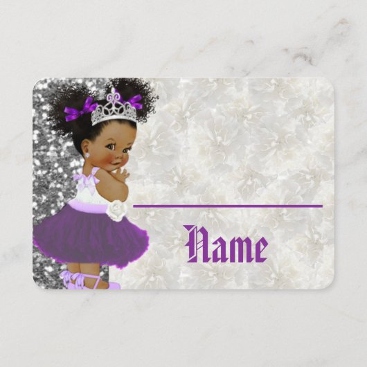 Paars-Afrikaanse prinses| Raad eens hoeveel spel Informatiekaartje (Achterkant)