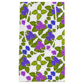 Paars Afrikaanse Violet Flowers Gift Bag Klein Cadeauzakje (Voorkant)