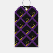 Paars Afstuderen Cadeaulabel (Achterkant)