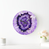 Paars agaat grote klok (Huis)