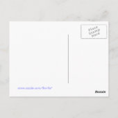 Paars Angel Briefkaart (Achterkant)