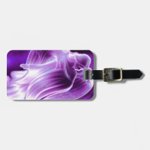 Paars Angel Travel Label