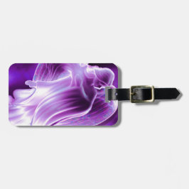 Paars Angel Travel Label Bagagelabel