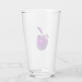 Paars appelglas glas (Achterkant)