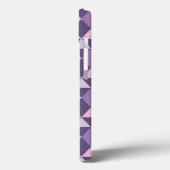 Paars Arabisch geometrisch patroon Case-Mate iPhone Case (Achterkant / Links)