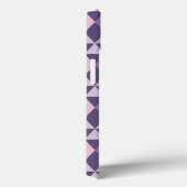 Paars Arabisch geometrisch patroon Case-Mate iPhone Case (Achterkant / Rechts)