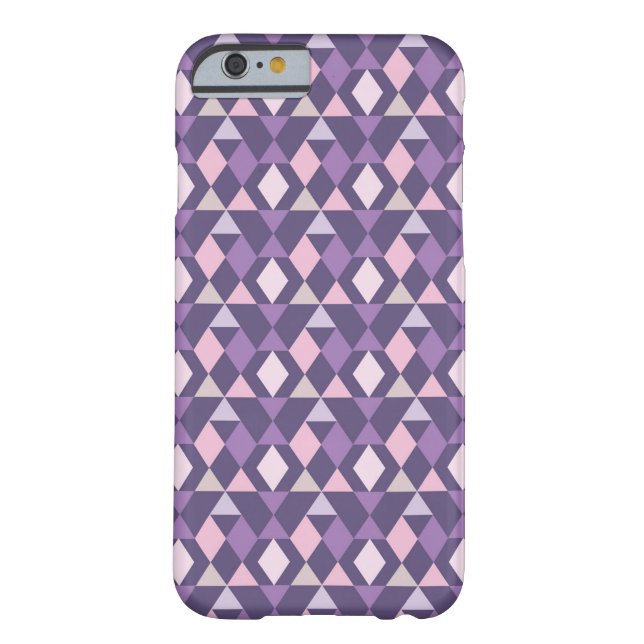 Paars Arabisch geometrisch patroon Case-Mate iPhone Case (Achterkant)