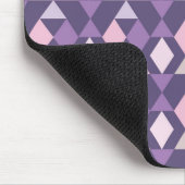 Paars Arabisch geometrisch patroon Muismat (Hoek)