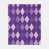 Paars arsenaal fleece deken (Voorkant)