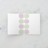 Paars Artichokes Note Card Kaart (Binnen)