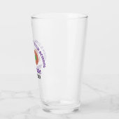 Paars atletiekteam aangepast hardlopen op de midde glas (Links)