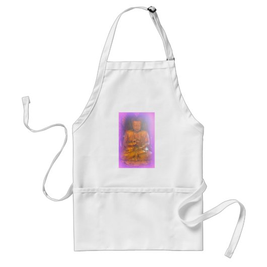 paars aura buddha schort (Voorkant)