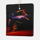 paars auto danskeramisch ornament (Links)