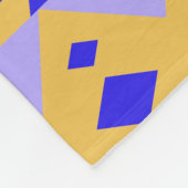 Paars Aztec - tribaal patroon Fleece Deken (Hoek)