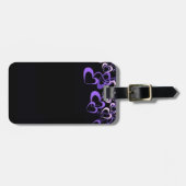 Paars Bagagelabel (Voorkant horizontaal)