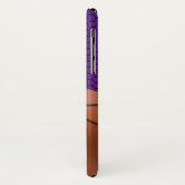 Paars Basketball Case-Mate iPhone Case (Achterkant/links)