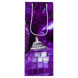 Paars Baubles cadeauwijn Wijn Cadeautas