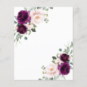 Paars begroting en uitnodiging tot weddenschap (Achterkant)