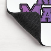 Paars ben ik een New Mama Tshirts en Gifts Muismat (Hoek)