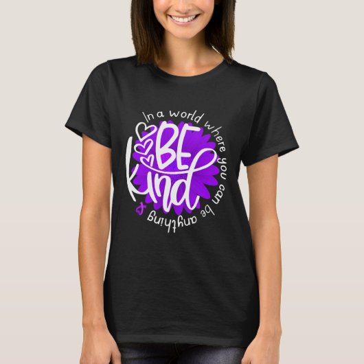 Paars bewustzijn bij overdosering t-shirt (Voorkant)