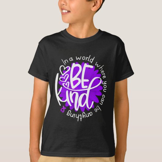 Paars bewustzijn bij overdosering t-shirt (Voorkant)