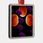 Paars binnendringen metalen ornament (Rechts)