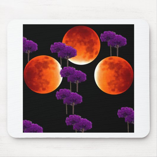 Paars binnendringen muismat (Voorkant)