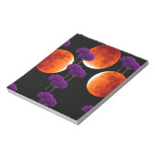 Paars binnendringen notitieblok (Linkerzijde)