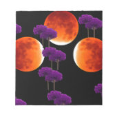 Paars binnendringen notitieblok (Voorkant)