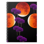 Paars binnendringen notitieboek (Voorkant)