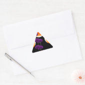 Paars binnendringen sticker (Envelop)