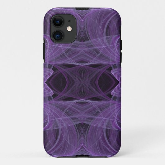 Paars & Bla  iPhone 5 Case-Mate Barely There Case (Achterkant)